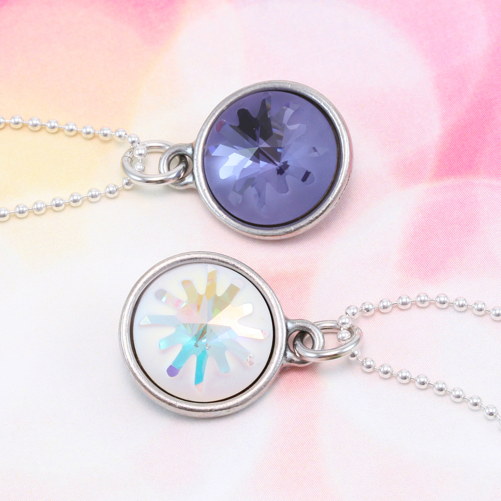 Beads & Swarovski Crystals Swarovski Crystal Sea Urchin Round Stone - Crystal AB 14mm